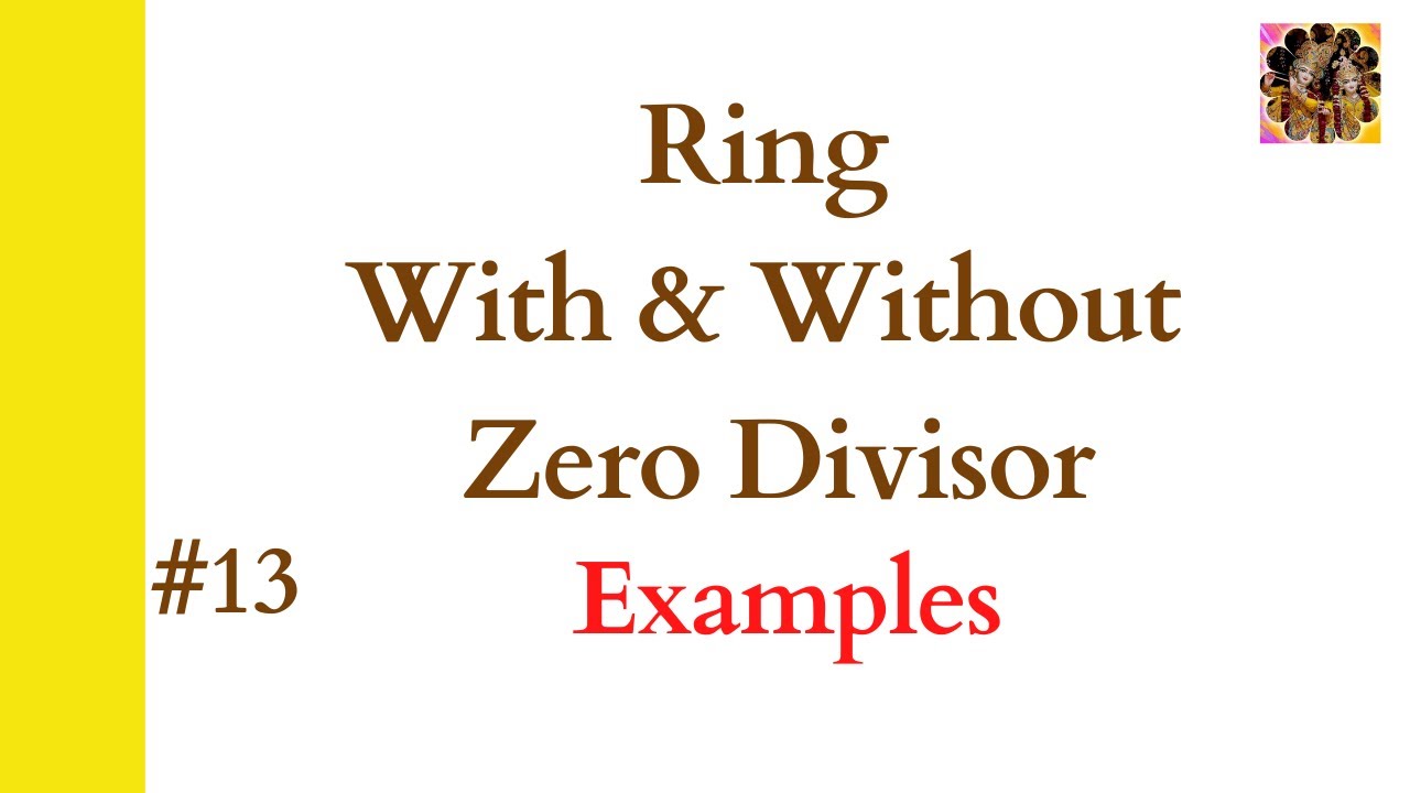 Proofs from Ring Theory