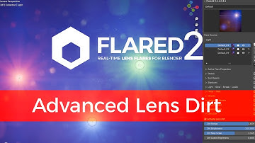 Flared2 - Advanced Lens Dirt Effects for Blender VFX