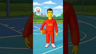 60 Second Review Neca Simpsons Yao Ming #neca #posing #shorts #simpsons #nba #basketball #toys
