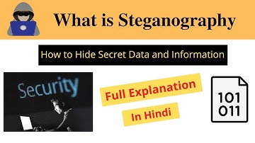 What is Steganography | Hide Text into Images Audio and Video !! Cyber Security Tutorial