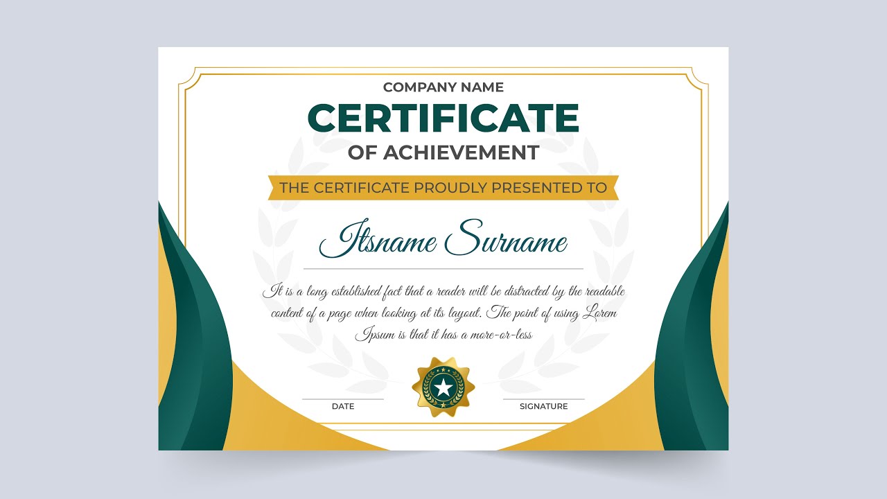 Certificate Template Design Free Download | Office Or University Certificate Vector - YouTube certification-clipart-png-images-vector-certificate-template-colorful-certificate-template-colorful-certificate-template-design-png-image-for-free-download