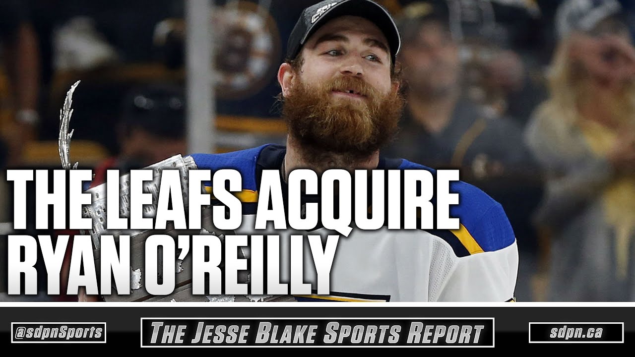 Maple Leafs acquire Ryan O'Reilly, Noel Acciari from Blues in three ...