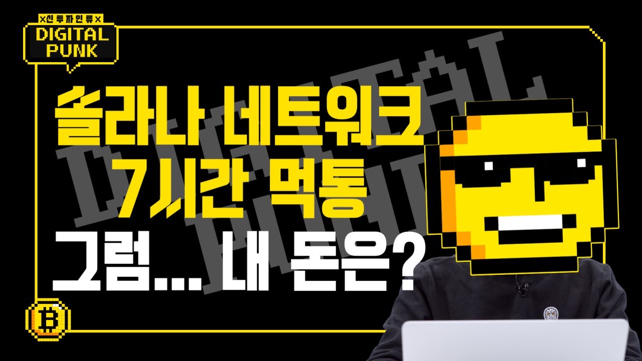 [신투자인류_DigitalPunk] 솔라나 네트워크 7시간 먹통, 내 돈은?