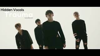 Video thumbnail of "[Hidden Vocals] SEVENTEEN (Hip Hop Team) - Trauma"