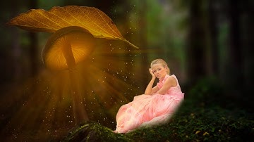 Glowing Mushroom - Photoshop Fantasy Manipulation Tutorial