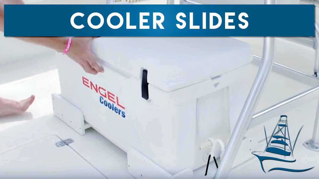 How to Install a Cooler Slide on a Boat