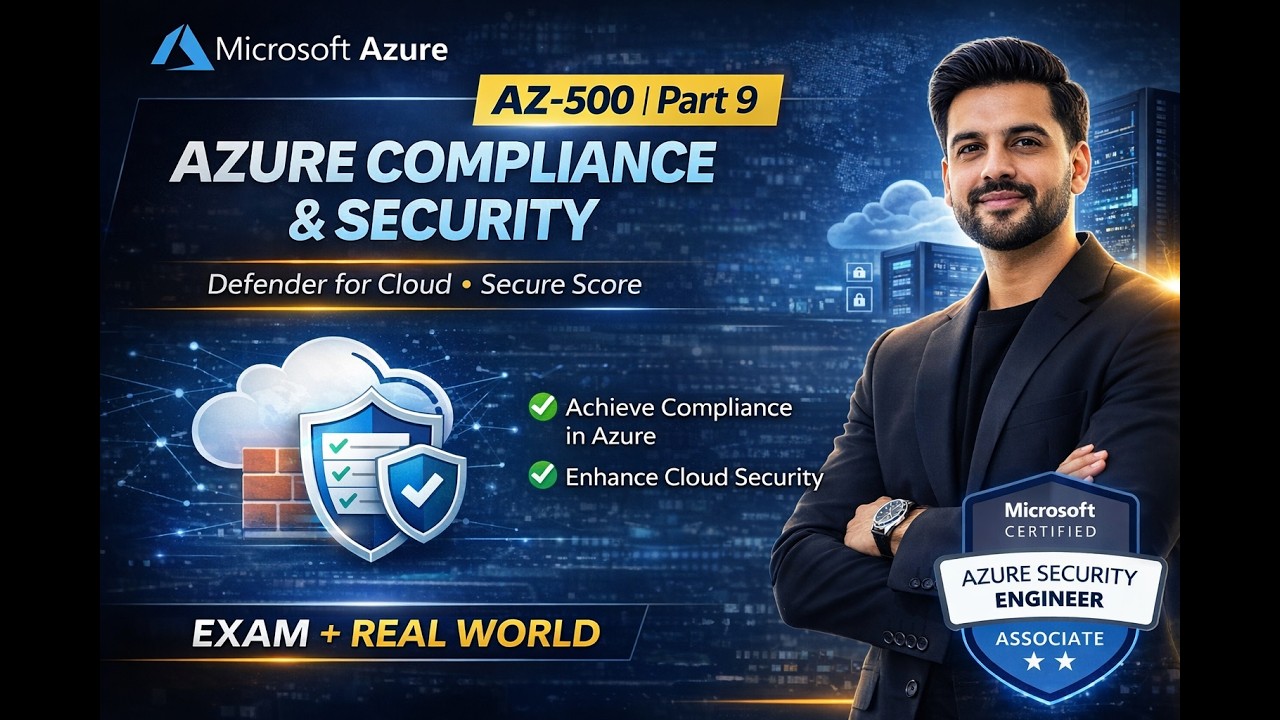 Microsoft Defender for Cloud Explained | Secure Score & Compliance | AZ ...