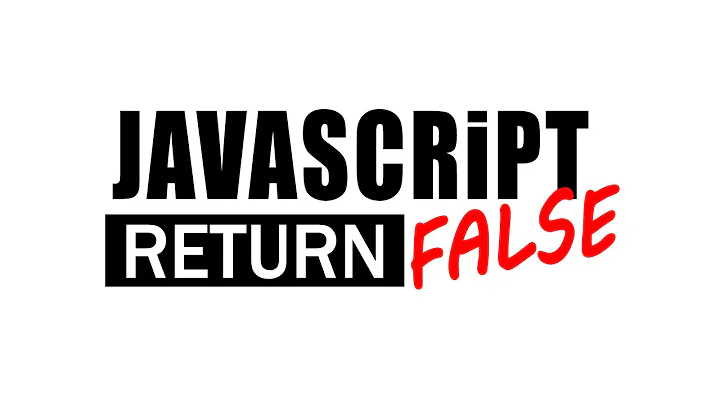 javascript onclick return false - How to use it