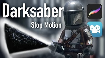 Lego Star Wars: How to Make The Darksaber Effect with Stop Motion Studio and Procreate