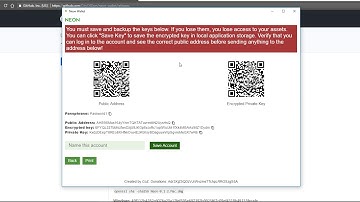NEO - Easy Wallet Setup - NEON Desktop Wallet