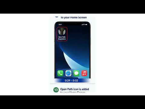 Open Path — How to Add the Inspection App to Your iPhone Home Screen