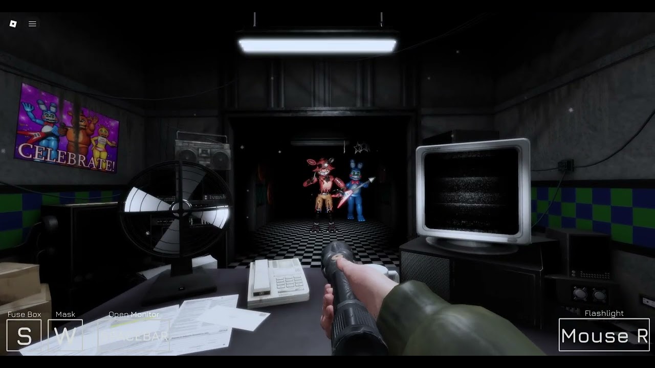 Fnaf 2 night 5 #roblox #fnaf