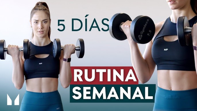 Rutina de 5 Días en el GIMNASIO ¡Para Mujeres! 