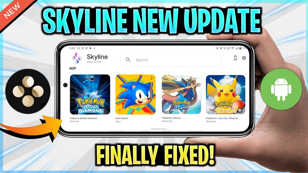 Skyline Emulator Android: Pokemon Brilliant Diamond FIXED! Play With 30FPS