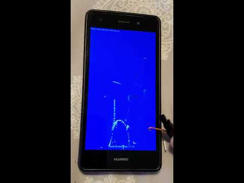 Naprawa ekranu telefonu zapalniczką. Niedziałający ekran.