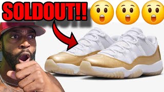 THE JORDAN 11 LOW MOTHER DAY SOLDOUT ONLINE??? STOP THE CAP NIKE STOP THE CAP RIGHT NOW