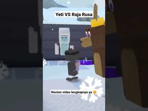 Yeti VS Raja Rusa #shorts #superbearadventure #beruangsultan