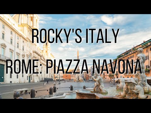 Video: The Top Public Squares (Piazze) sa Rome, Italy