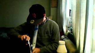 smoking smoking weed , nice thick cloud