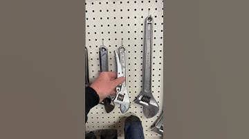 I Love Tools! #1 Stanley Locking Adjustable Wrench – 10" 85-610