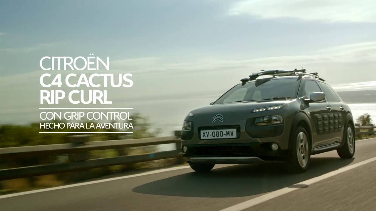Citroën - C4 Cactus Rip Curl - Spot 2016 coches de alquiler sin contratar übersetzung