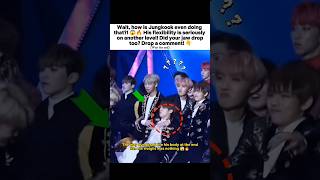 The way Jungkook lift his body at the end 😱🔥 #shorts #bts