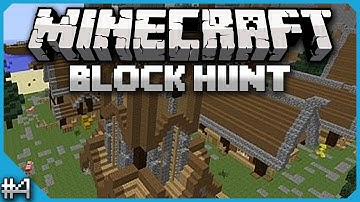 Minecraft - Block Hunt - Episode 4 - Invisible Hiders?