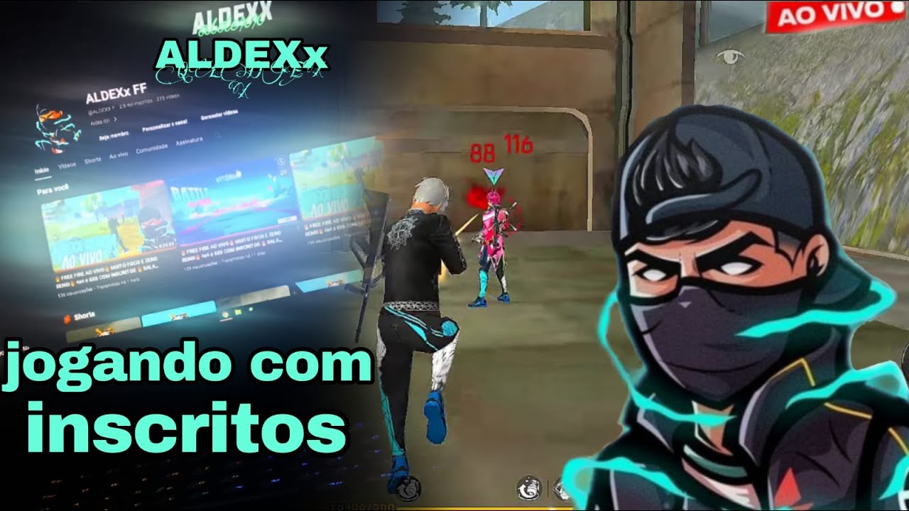 FREEFIRE AO VIVO X1 DOS CRIA AO VIVO FF LIVE JOGANDO COM INSCRITOS 4X4 6X6  SALA PREMIADA 