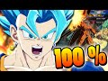 ERASED BY A 100 PERCENT COMBO.... | Dragonball FighterZ Ranked Matches