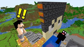 荒らし？？カズクラ像の横に謎の看板が！！PART155【マイクラ】