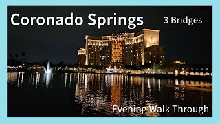 Coronado Springs Night Walk Through