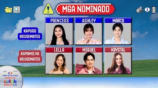 Pbb Collab 6Th Nomination Night Mga Nominado Pbb Celebrity Collab Edition 2.0 Updates