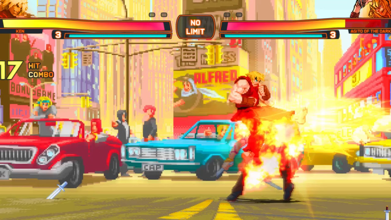 Big Bang Beat x Street Fighter - Preview #3 (New Lifebars!)