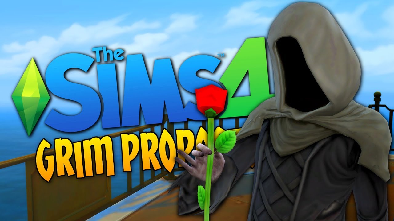 THE GRIM REAPER PROPOSES - Sims 4 Funny Moments #17 - YouTube