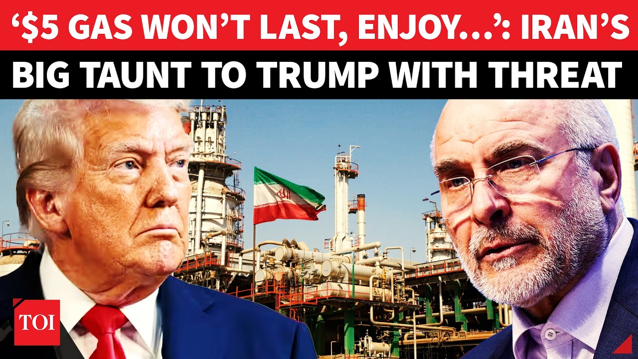 ‘Now Enjoy Your Gas…’: Iran Stings Trump With Taunt Wrapped in Chilling Warning | Watch