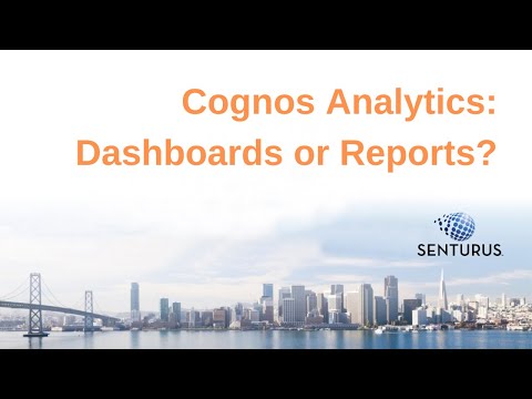 Video: Apakah laporan Cognos?