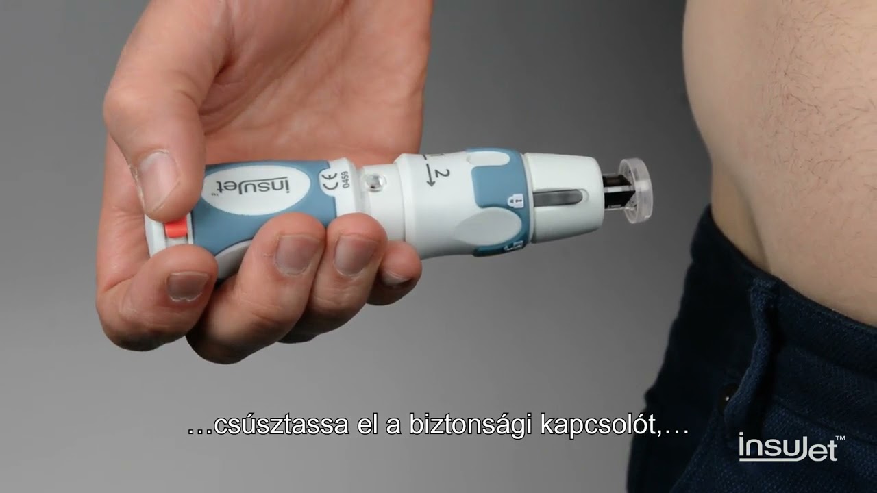 Inzat Inj InsuJet™ - Az inzulin beadása - YouTube