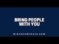 Bring People With You | The Winner's Minute With Mac Hammond