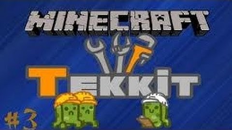 Minecraft Tekkit Part 1 - Searching For Resources