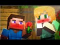 All Most Sweet Animations of Steve and Alex | Babu Tech | Prisma 3D Minecraft Animation