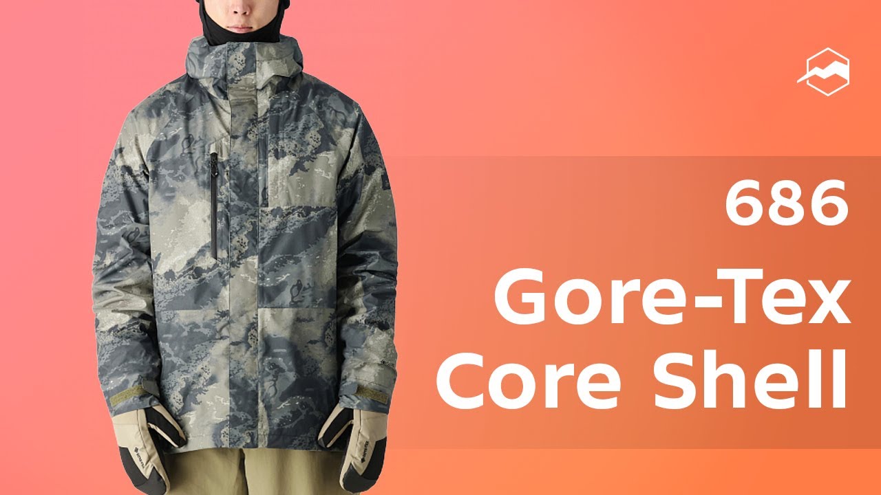 Куртка мужская 686 Gore Tex Core Shell - YouTube
