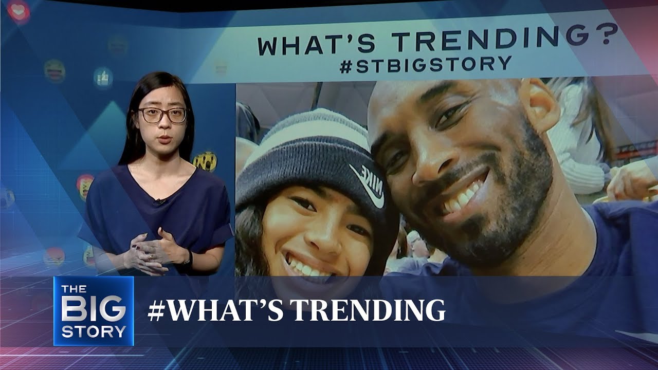 Death of Kobe Bryant and his daughter Gianna | WHAT’S TRENDING (28/01/20) | The Straits Times