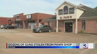 Suspects steal 169 firearms from pawn shop