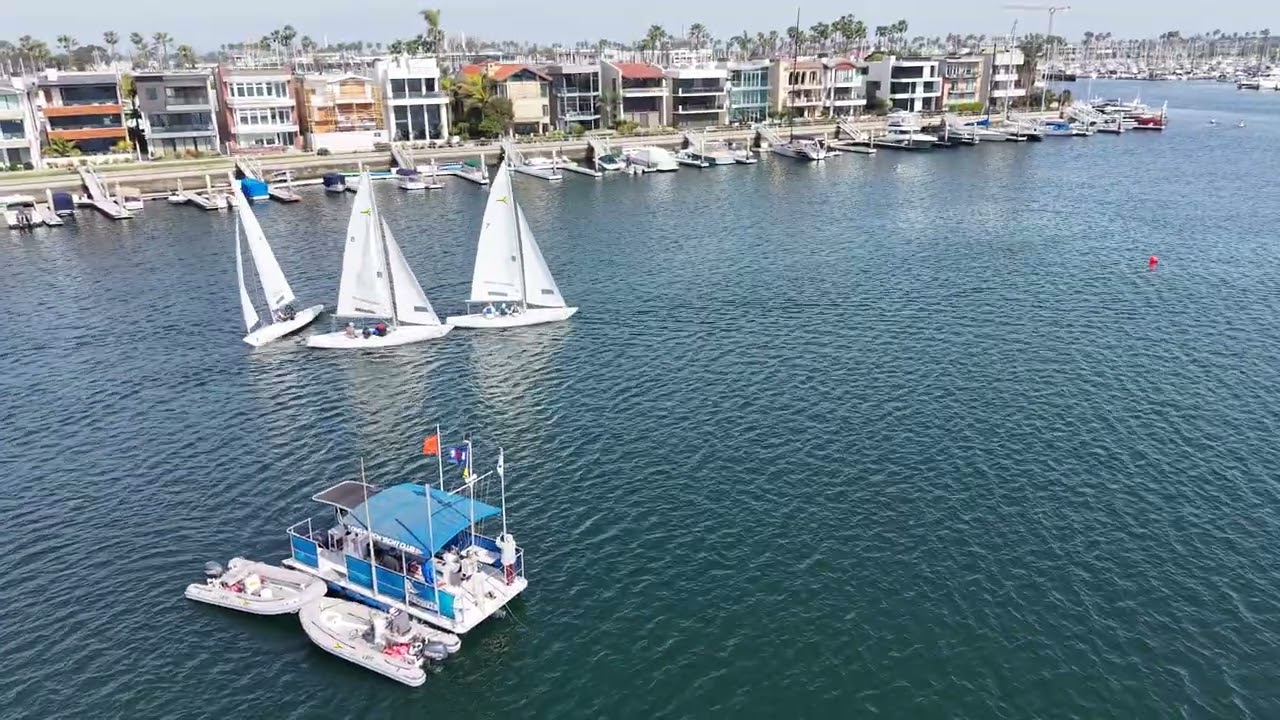 ⁣2026 Saturday Soling Regatta 2   Race 3 start