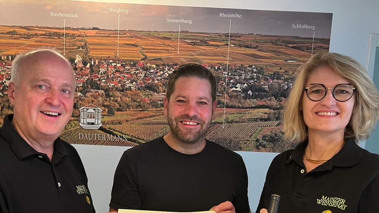 Mainzer Weinsenat 2023 Weingut Dautermann Spätburgunder Prämierung