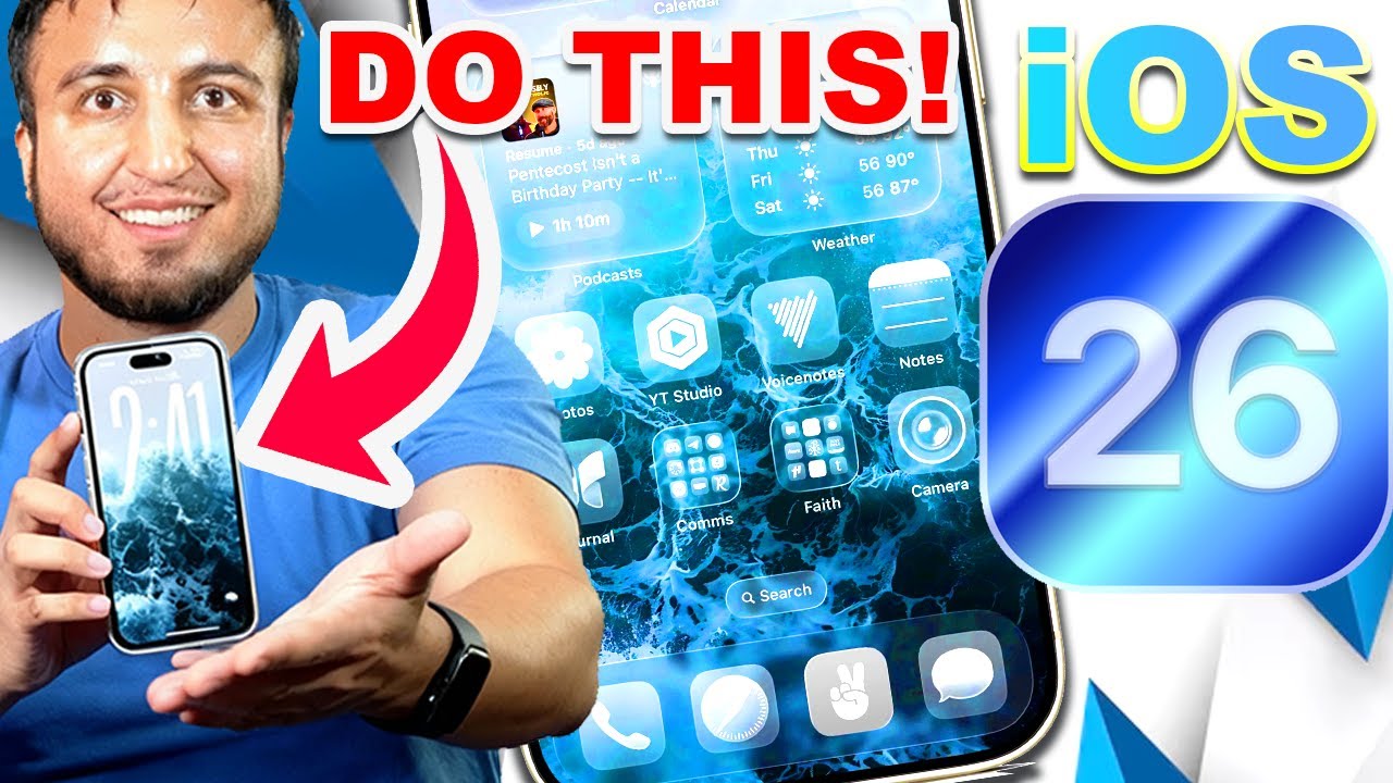 iOS 26 Out Now! - Do THIS Before You Update