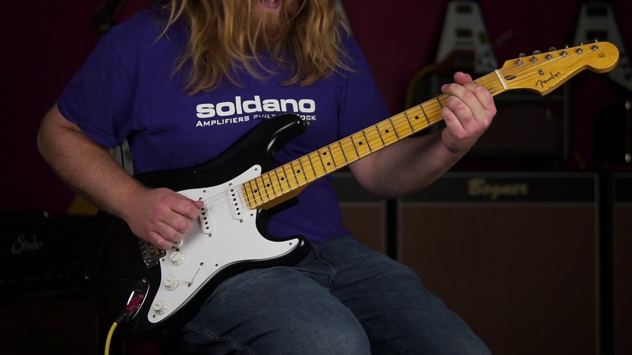 SOLD - Fender Stratocaster Clapton JRN LTD Black - 