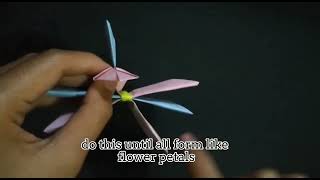 Tugas b. Inggris|| Teks prosedur||• membuat bunga dari kertas origami