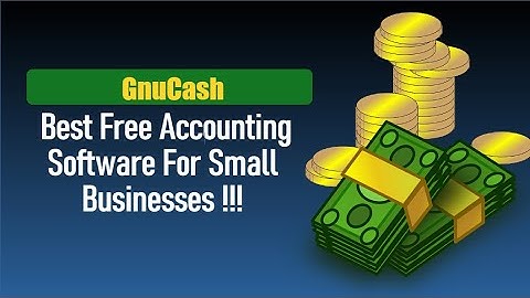 Free GnuCash Accounting Software Overview For Absolute Beginner