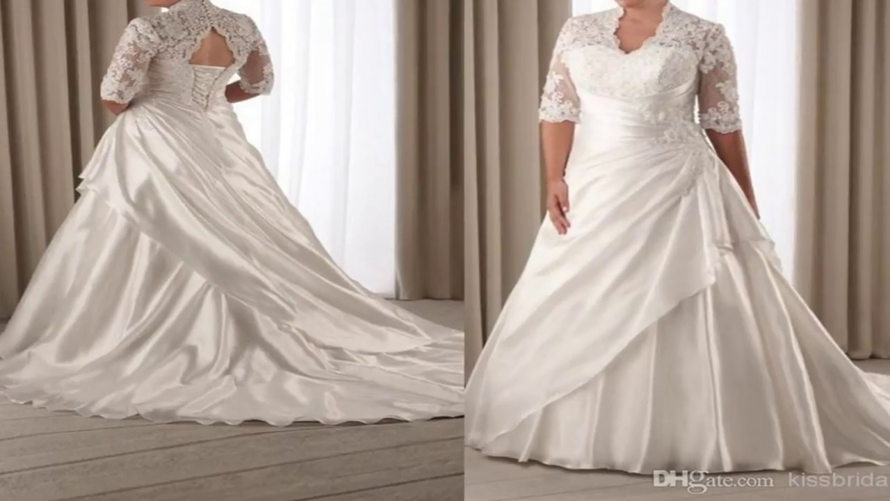Beautiful Wedding Dress Long Sleeve Plus Size